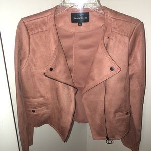 Never worn women’s suede jacket